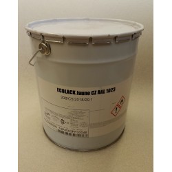 ECOLACK - Barva pro vodorovné značení, 25kg, žlutá (RAL 1023)