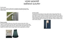 Směrový sloupek Z11c červený Směrový sloupek Z11c červený