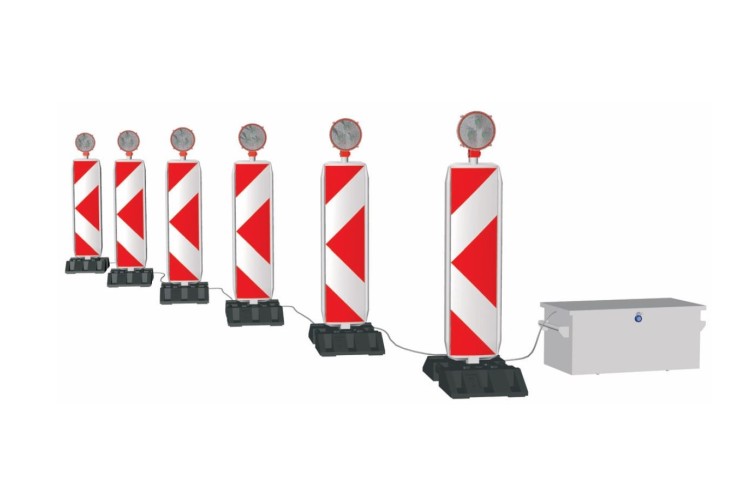 Souprava 5 výstražných světel