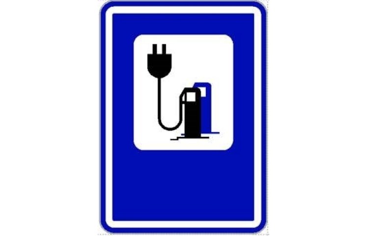 Dopravní značka IJ7 - Čerpací stanice (ELEKTRO) Dopravní značka IJ7 - Čerpací stanice (ELEKTRO)