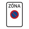 Dopravní značka IZ8a - Zóna s dopravním omezením
