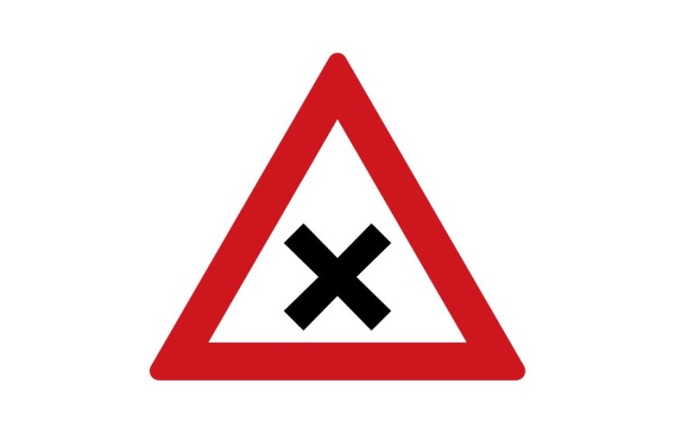 Dopravní značka A3 - Křižovatka