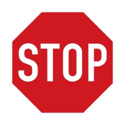 Dopravní značka P6 - Stůj, dej přednost v jízdě! (STOP)