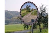 Nerozbitné dopravní zrcadlo -Kruh 900mm
