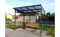 Autobusová zastávka Atlanta