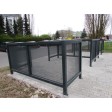Ohrazení pro odpadové kontejnery Duo