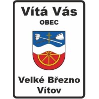 Dopravní značka - Uvítací tabule